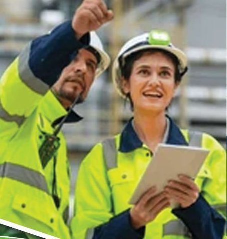 NextGen site supervisors in safety gear